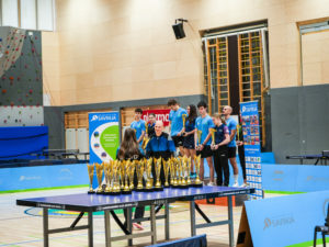 Danes se je v Lučah odvijalo državno prvenstvo za mladince in mladinke v namiznem tenisu