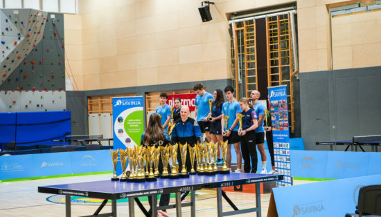 Danes se je v Lučah odvijalo državno prvenstvo za mladince in mladinke v namiznem tenisu