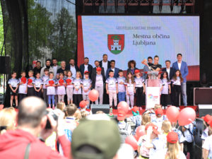 Mesto Ljubljana Gostilo Otvoritev Prve Sezone Plazma Športnih Iger Mladih