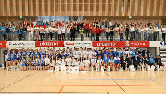 Plazma Športne igre mladih in Odbojkarska zveza Slovenije uspešno zaključili finale državnega prvenstva za starejše deklice in dečke