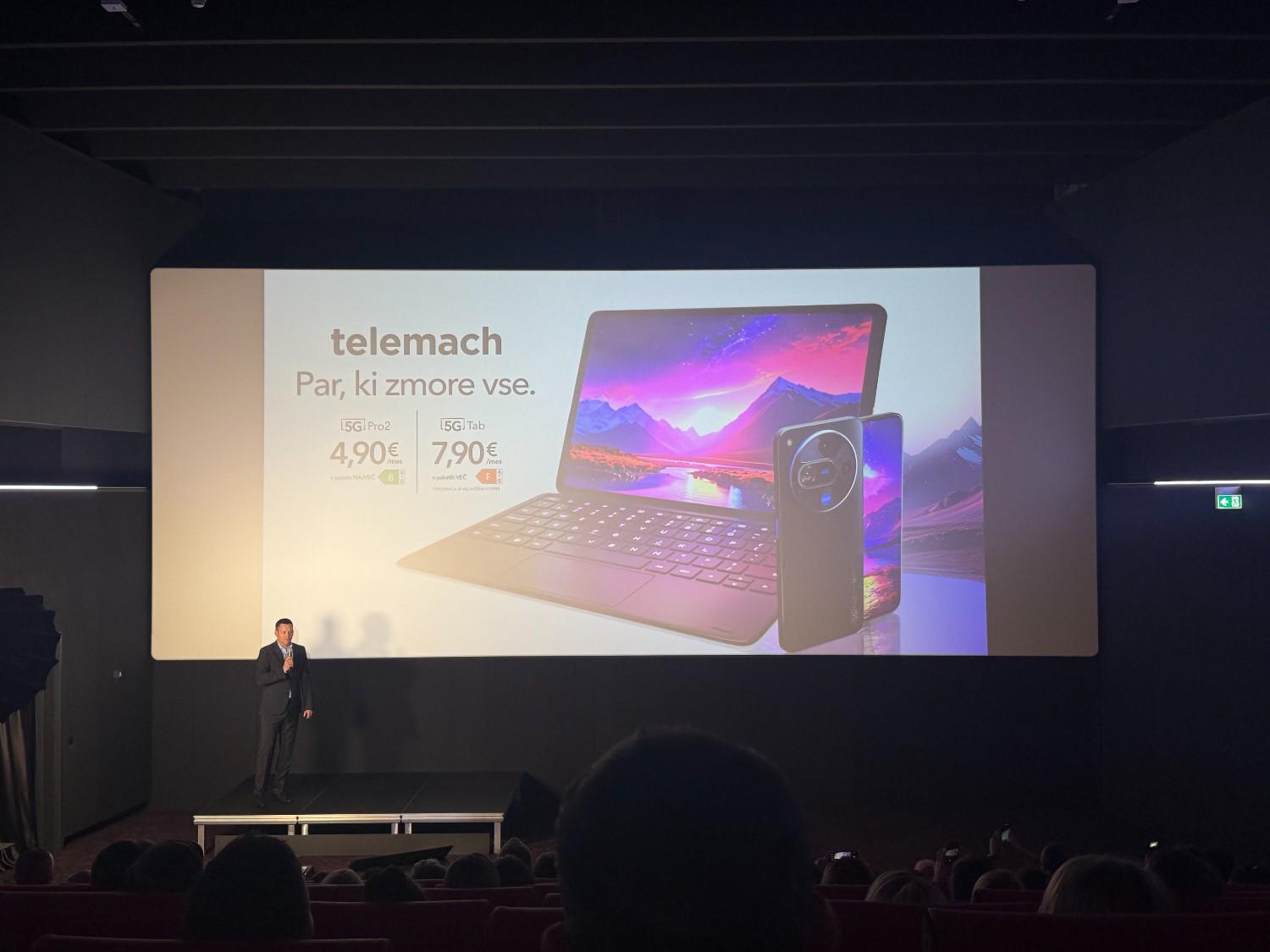 Telemach predstavil novi napravi 5G Pro 2 in 5G Tab