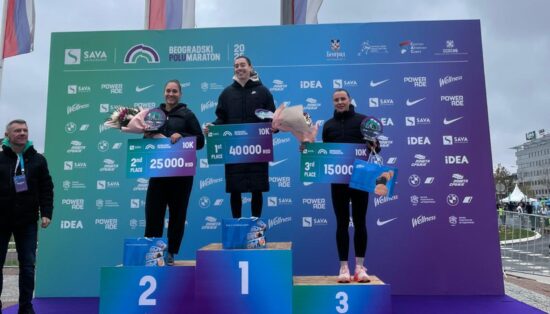 Marcela Jokić do nove zmage in rekorda na Beograjskem polmaratonu