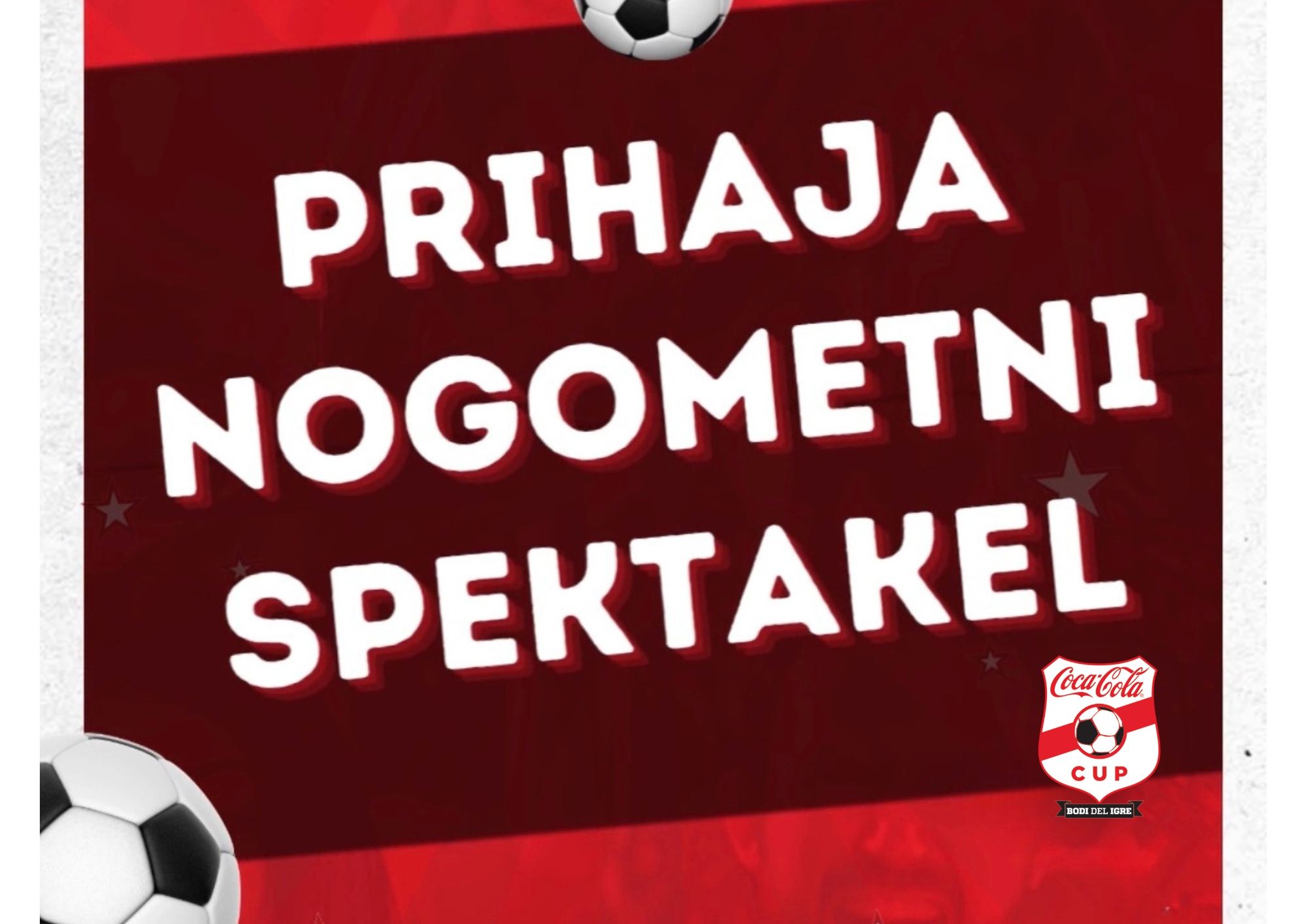 Nogometna poslastica v Trzinu: Coca-Cola Cup turnir in ALL STAR tekma