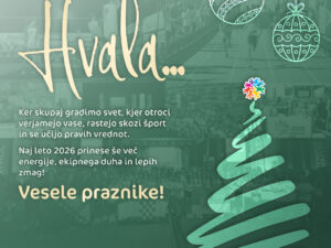 Božično-novoletna čestitka Športnih iger mladih