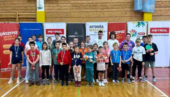 Plazma Cup namiznoteniški turnir v Preboldu