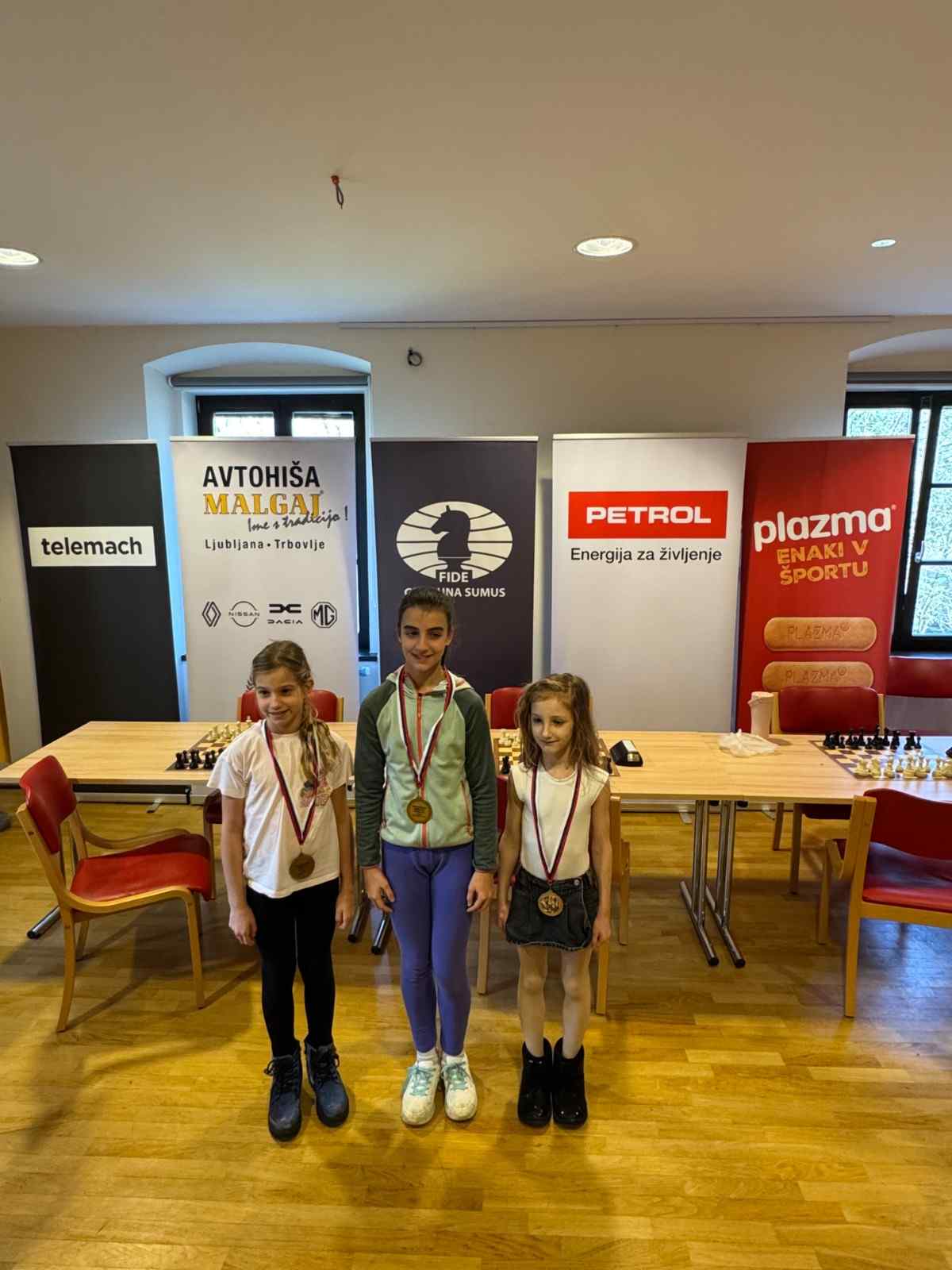 V Slovenskih Konjicah otvorili šahovski del Športnih iger mladih