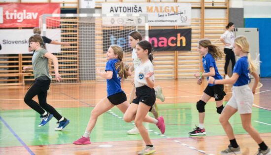 Rokometni dan za najmlajše v Ljubljani