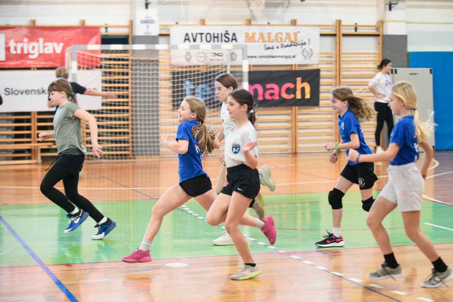 Rokometni dan za najmlajše v Ljubljani