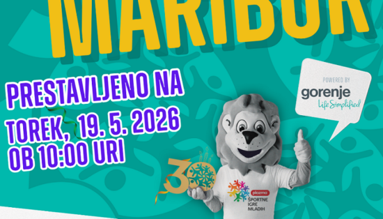 Odprtje 3. sezone Športnih iger mladih v Mariboru prestavljeno na 19. maj