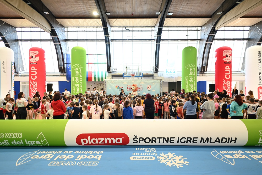 Rogaška Slatina gosti veliki državni zaključek Plazma Športnih iger mladih
