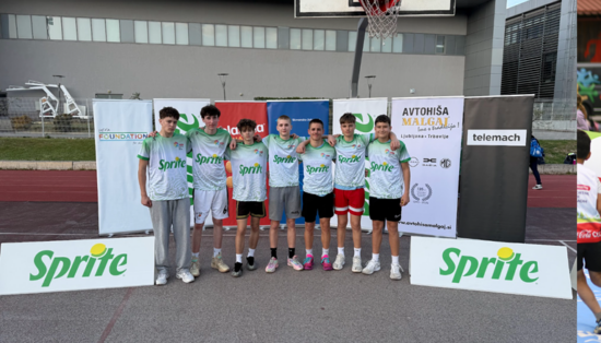 Košarka, sonce in športno prijateljstvo: Koper gostil turnir 3×3 Sprite Cup