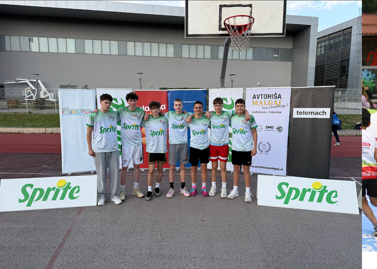 Košarka, sonce in športno prijateljstvo: Koper gostil turnir 3×3 Sprite Cup