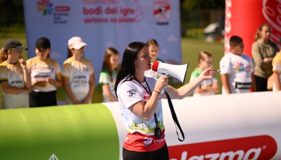 Ljubljanski otroci skozi šport in igro spoznavali, kako skrbeti za naš planet
